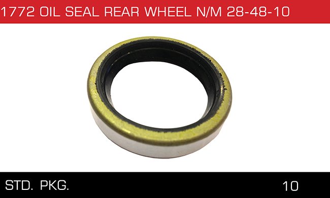 1772 OIL SEAL REAR WHEEL N.M 